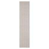 Hand-Woven Gray New Zealand Wool Herringbone Rug in Multi Sizes by LoomBloom